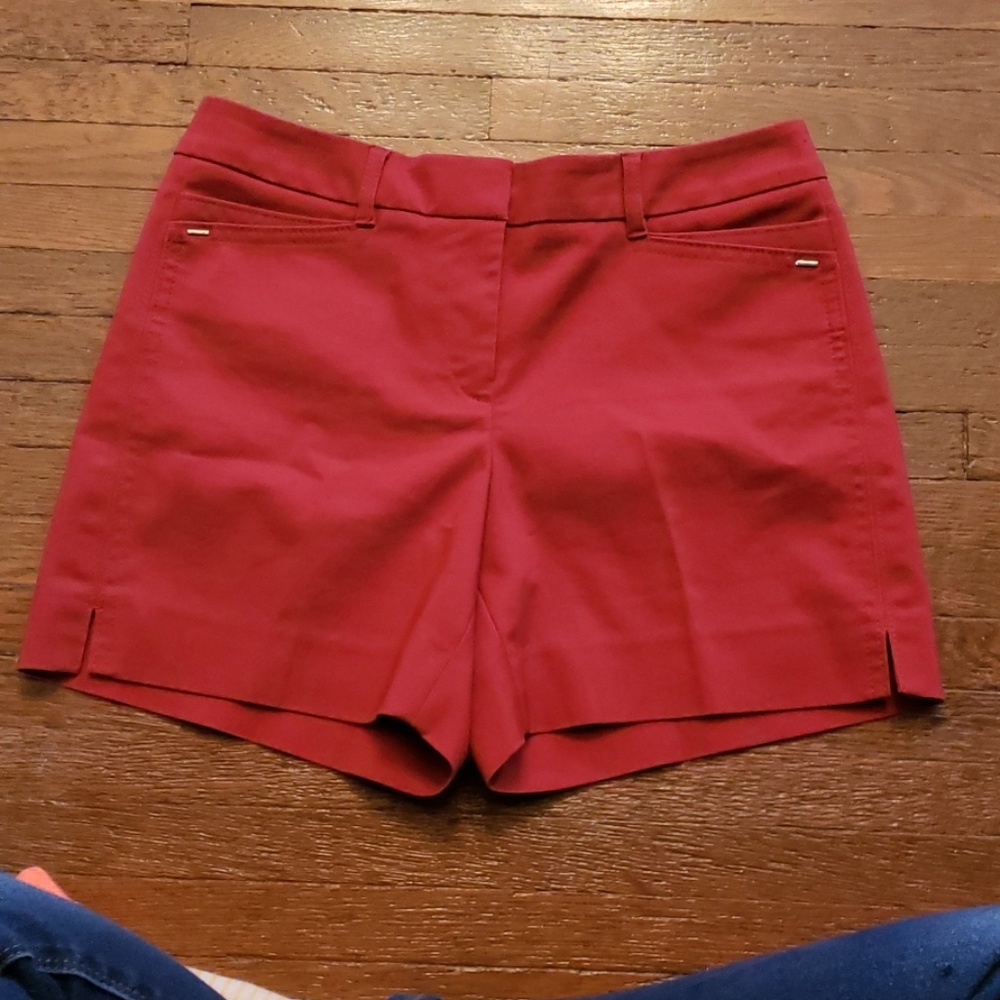 White House Black Market Brick Red Women's Shorts